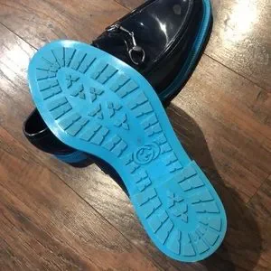 Gucci | Shoes | Copy Gucci Horsebit Loafers Navy Bluecadet  display picture 1